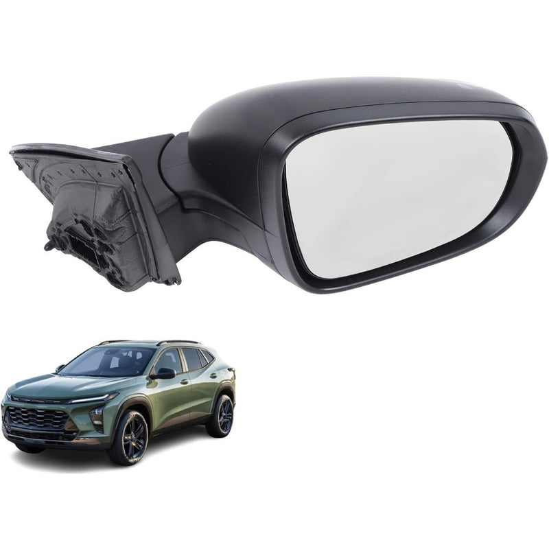 Findmall Side Mirror Assembly for 2024-2025 Trax, Passenger Side, Heated, No Blind Spot
