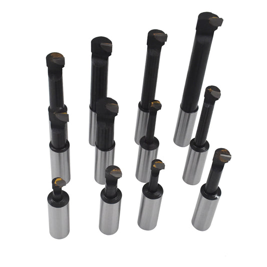 findmall 12Pcs Boring Bar Set 3/4 Inch Shank Diameter C6 Carbide Tipped Bars