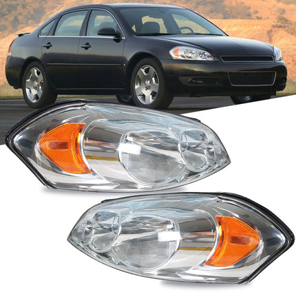 Findmall Headlight Assembly Replacement for Impala Limited Left LH Right RH