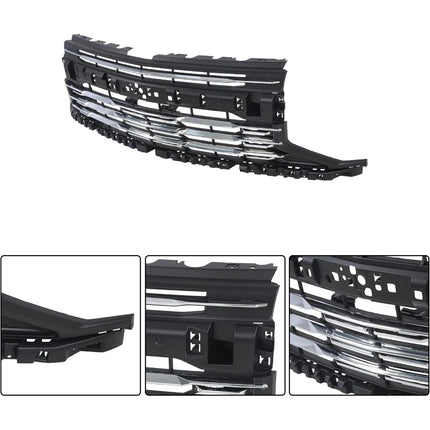 Findmall Chrome Front Upper Grille Molding Trim Replacement for Tahoe LT and Premier 2025-2026 85775022
