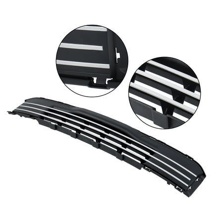 Findmall Front Grille Lower Black and Chrome Mesh Style Replacement for Flex 2013-2019 Replacement for FO1036151