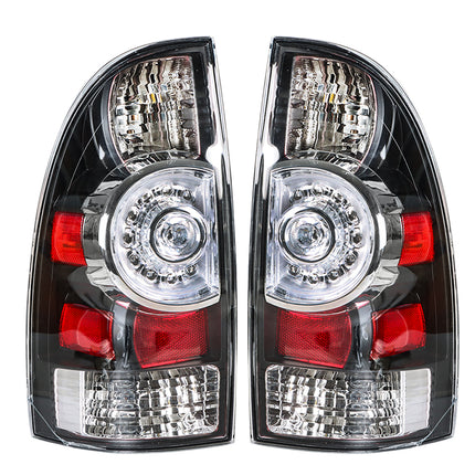Findmall Tail Light Assembly Pair for 2005-2015 Toyota Tacoma, Clear or Black Lens
