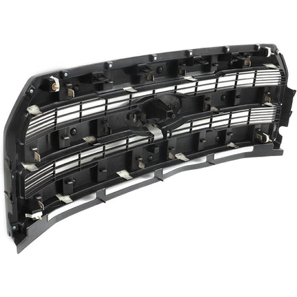 Findmall Front Upper Grille for 2015-2017 Ford F-150, Gloss Black, With Camera Hole