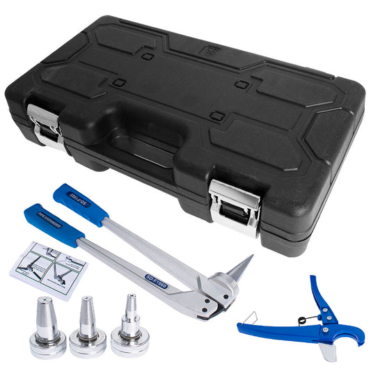 findmall PEX Expansion Tool Kit Tube Expander With 1" 1/2" 3/4" Expander Heads