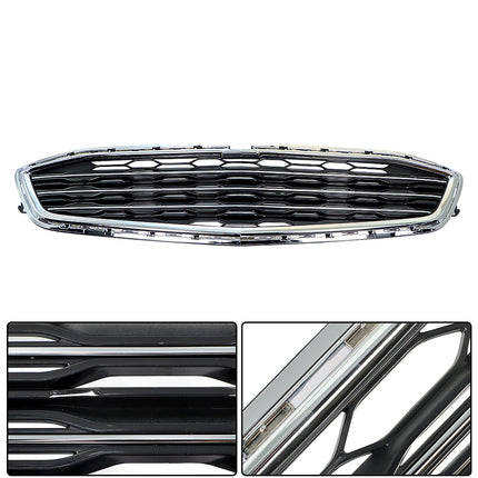 Findmall Silver Front Upper Bumper Grille Replacement for Malibu 2016-2018 GM1036188 84159846