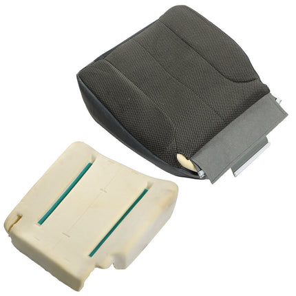 Findmall Driver Side Cloth Seat Cover with Foam Cushion Replacement for 2002-2005 Ram SLT ST 1500 2500