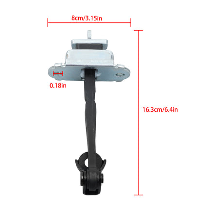 Findmall Rear Door Check Strap for Toyota Auris II 2012-2018 & Corolla 2013-2019, 6863002250/6863002251