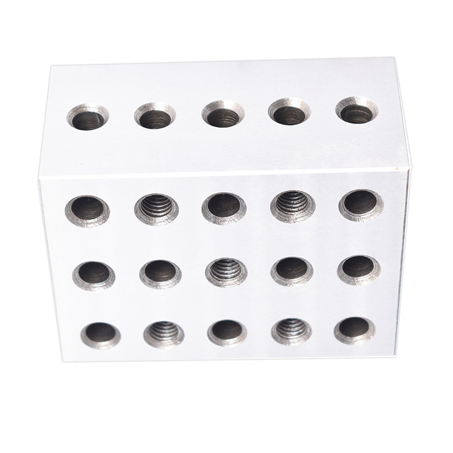 findmall 2-3-4 Blocks Matched Pair 23 Holes (2"x3"x4") 234 Accuracy Ground Machinist Set Up Blocks .0003" HRC 55-62