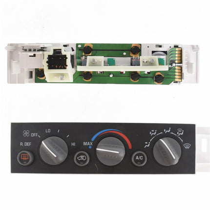 Findmall A/C Air Conditioning Heater Control Switch Panel Replacement for Suburban Tahoe Yukon 1996 1997 1998 1999 2000 9378805 15-72547 with Rear Window Defogger