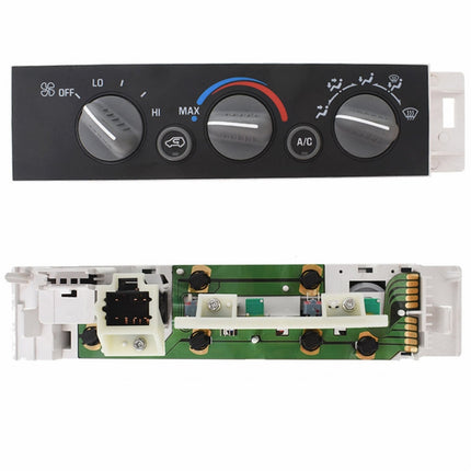 Findmall A/C Air Conditioning Heater Control 9378815 Replacement for C2500 1996-2000, A/C Heater Climate Control Pannel w/o Window Defogger Switch