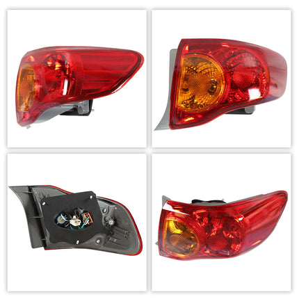 Findmall Outer Tail Light Assembly for 2009-2010 Toyota Corolla, Left, Right or Pair