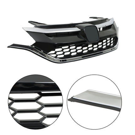 Findmall Front Bumper Grille Honeycomb Mesh Replacement for CRV 2015 2016