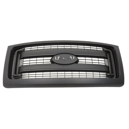Findmall Matte Black Mesh Car Grille Front Face Replacement for 2009-2014 F150 FX2 FX4 DL3Z-8200-CA