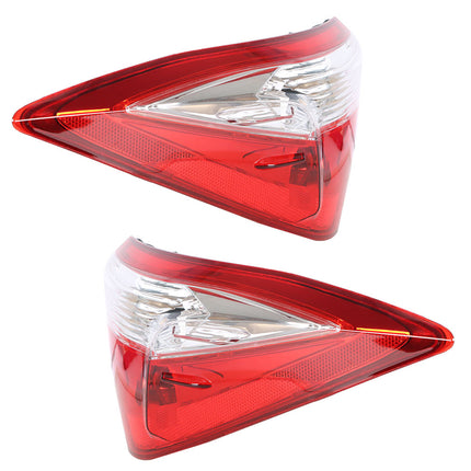Findmall Outer Tail Light Assembly for 2014-2016 Toyota Corolla, Left, Right or Pair
