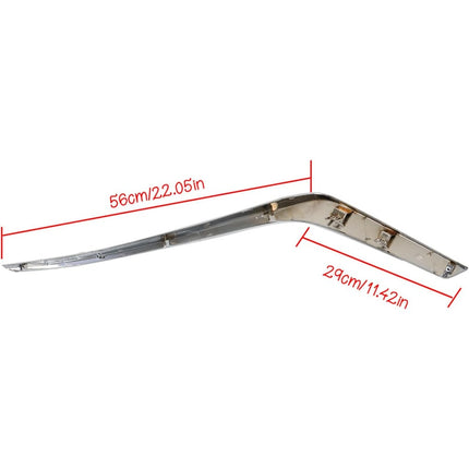 Findmall Left Grille Insert Molding for 2023-2024 Nissan Altima, Chrome