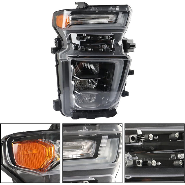 Findmall Headlights Assembly Replacement for Silverado 2500HD 2020-2023