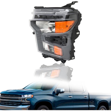 Findmall Headlights Assembly Replacement for Silverado 1500 2022-2024