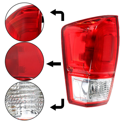 Findmall Tail Light Assembly for 2016-2017 Toyota Tacoma SR SR5, Left or Right Side