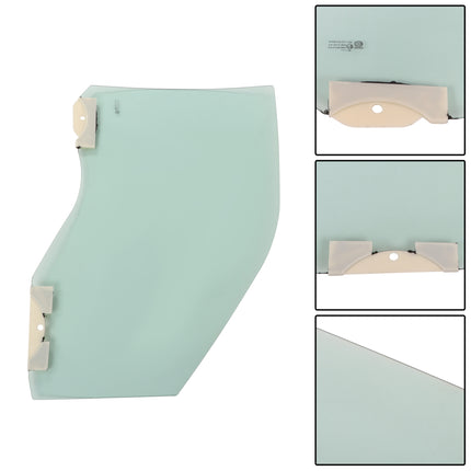 Findmall Tempered Front Door Window Glass for 2015-2024 F-150 Driver or Passenger Side Green Tint