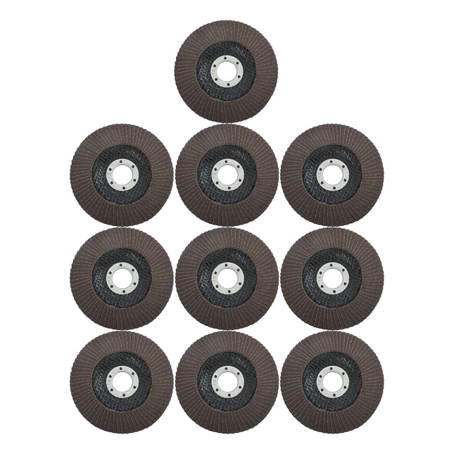 Findmall 4.5 Inch T29 Flap Discs, Aluminum Oxide Sanding Grinding Wheels for Angle Grinder