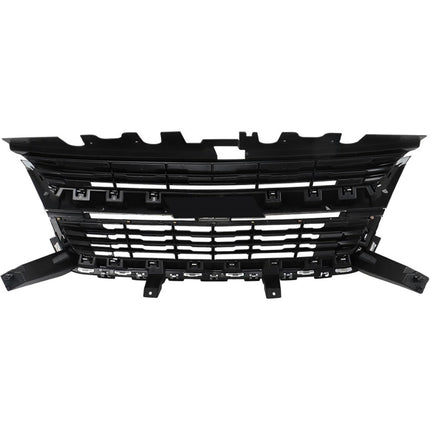 Findmall Black and Chrome Front Upper Bumper Grille Replacement for Colorado 2015-2020