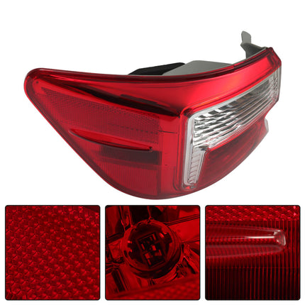Findmall Outer Tail Light Assembly for 2012-2014 Toyota Camry, Left, Right or Pair