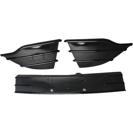 Findmall Front Lower Side Bumper Grille for 2013-2016 Ford Escape, Black