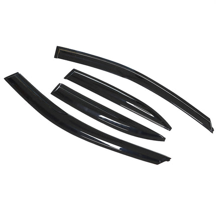 Findmall Side Window Visors Rain Guard Wind Vent Shade Deflector Replacement for 2009-2014 TSX 4-Door Sedan