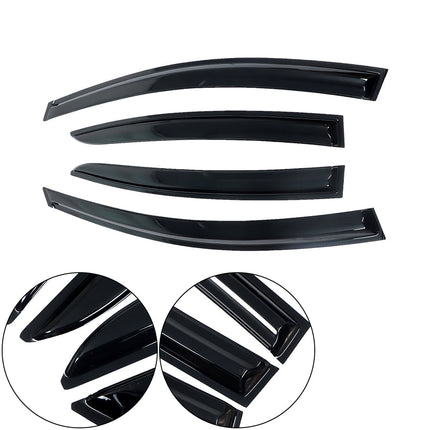 Findmall 4PCS Side Window Visor Vent Rain Guard Deflector Replacement for 2017-2020 Elantra