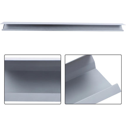 Findmall Rocker Panel Pair for 2014-2016 Chevrolet Silverado 1500 GMC Sierra 1500 Crew Cab, Silver