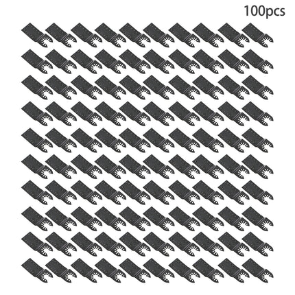 findmall 100PCS Universal Oscillating Saw Blades Kit for Wood & Plastic | Quick Release Multi Tool Blades 30-90mm