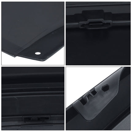Findmall Rear Lower Bumper Cover with Valance for 2024-2025 Chevrolet Trax, Sensor Holes, Primed