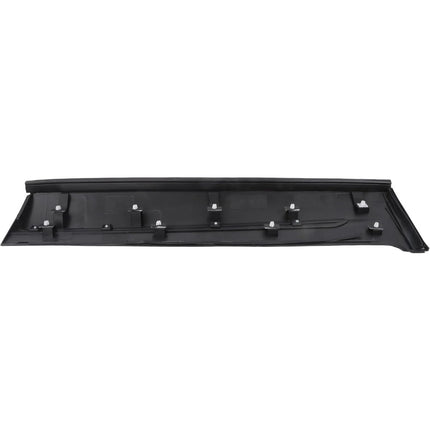 Findmall Rear Left Lower Door Molding for 2019-2022 Honda Pilot, Black with Chrome Trim
