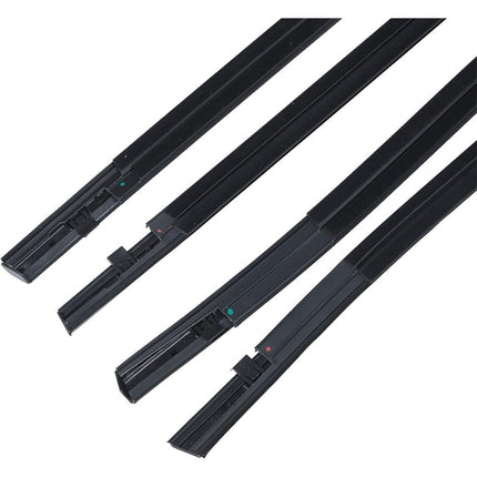 Findmall Window Weatherstrip Molding Kit for 2016-2019 Honda Civic Sedan, 4-Piece