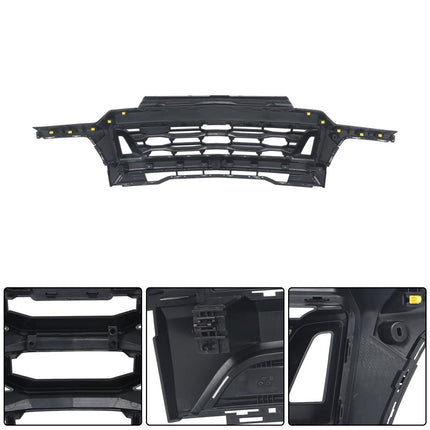Findmall Glossy Black Front Upper Bumper Grille Replacement for Colorado LT Trail Boss WT and Z71 2023-2025 87844551