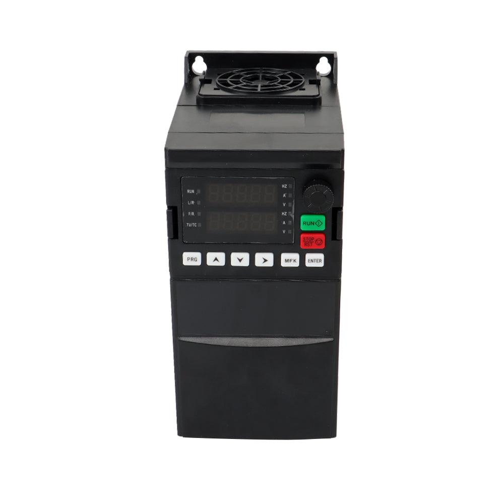 findmall Frequency Converter 1.5KW 2HP 220V 1/3 Phase to 3 Phase Variable Frequency Drive for Motor Speed Control