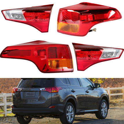 Findmall Tail Light Assembly for 2013-2015 Toyota RAV4