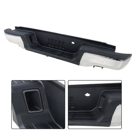 Findmall Chrome Rear Step Bumper for 2019-2023 Ford Ranger, FO1103229