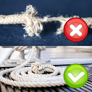 Findmall Double Braid Polyester Bull Rope 150FT, Heavy Duty Arborist Pulling Rope for Tree Work, Towing, Rigging & Outdoor Applications
