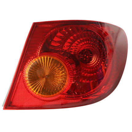 Findmall Outer Tail Light Assembly for 2005-2008 Toyota Corolla, Left or Right Side