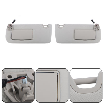 Findmall Sun Visor with Mirror and Lights Replacement for Altima Sedan 4-Door 2019-2024
