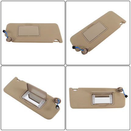 Findmall Sun Visor Shade Replacement for 2017-2021 Pilot 2018-2020 Ridgeline for 83280-TG7-A12ZB 83230-TG7-A12ZB
