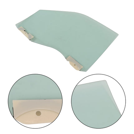 Findmall Tempered Front Door Window Glass for 2015-2024 F-150 Driver or Passenger Side Green Tint