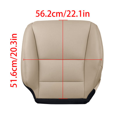 Findmall Seat Cover Replacement for Accord 2013-2017 Artificial Leather, Bottom, Front Driver Side, Gray, Black, Tan