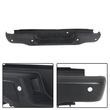 Findmall Black Rear Step Bumper for 2019-2023 Ford Ranger, FO1103227