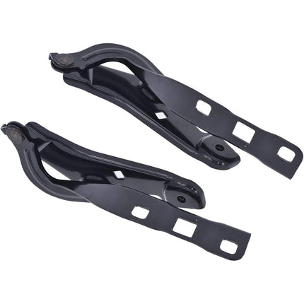 Findmall Hood Hinge Set Steel Black Replacement for 2016-2018 Malibu 1236171 1236170 23134811 23134810