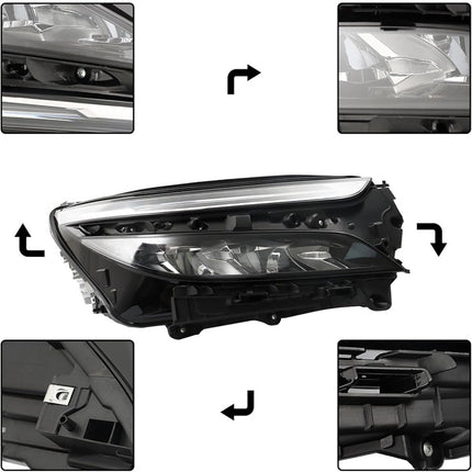 Findmall Headlights Assembly Replacement for Chevy Equinox LT/RS 2022-2023