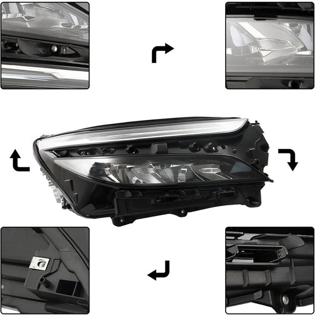 Findmall Headlights Assembly Replacement for Chevy Equinox LT/RS 2022-2023