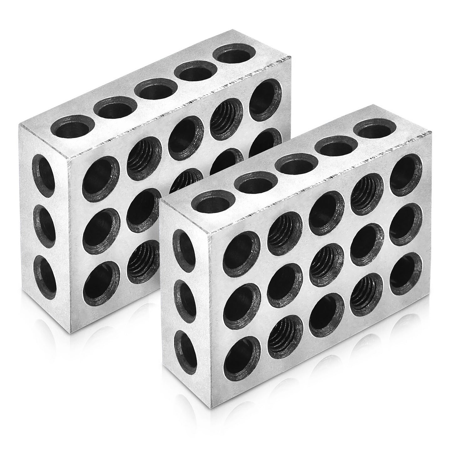 findmall NEW 1 2 3 BLOCKS SET PRECISION GROUND HARDENED FOR RDGTOOLS 1" x 2" x 3"