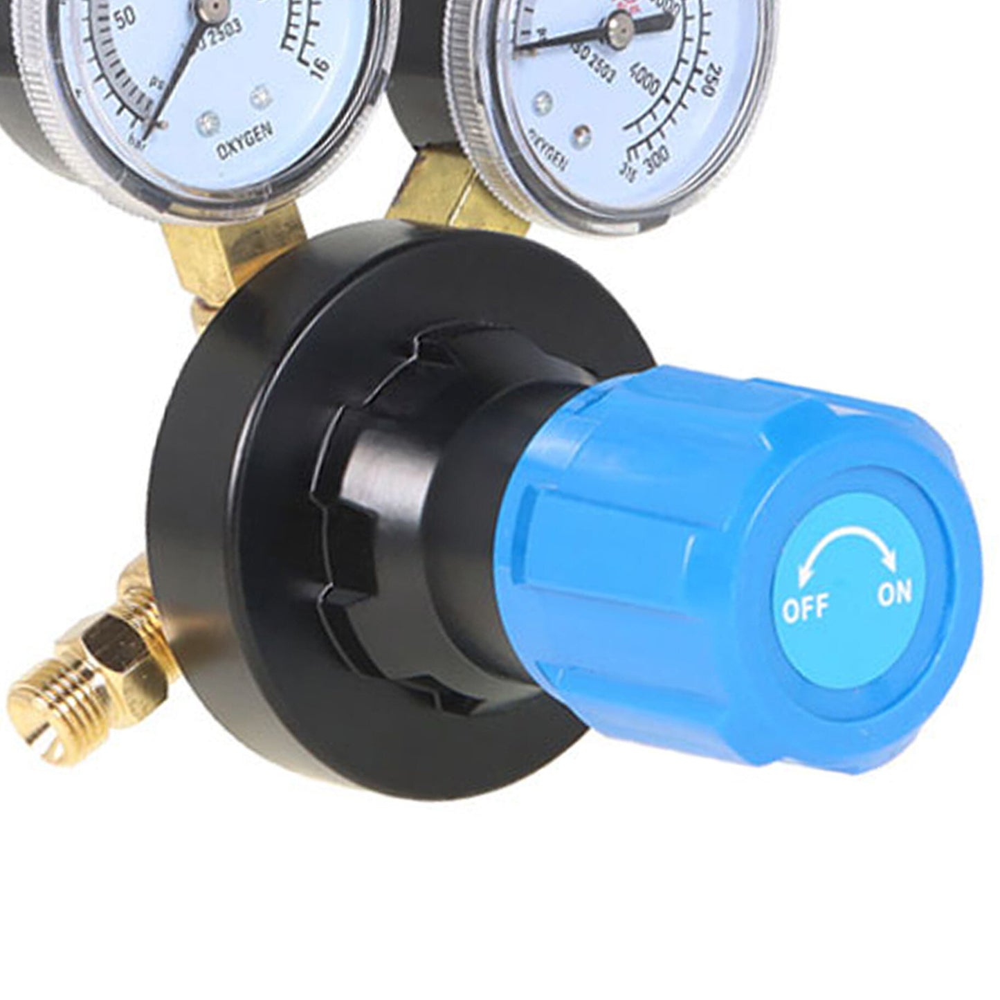 findmall Oxygen CGA 540 and Propane CGA 510 Propylene Regulators for Welding Gas Gauge